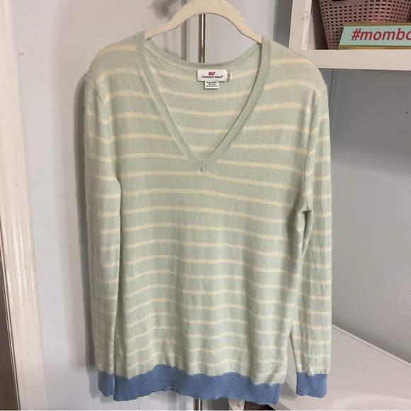 Vineyard Vines Wool Striped Sweater Size S - Picture 2 of 9